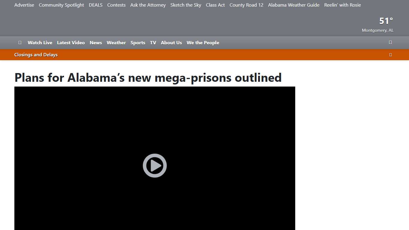 Plans for Alabama’s new mega-prisons outlined